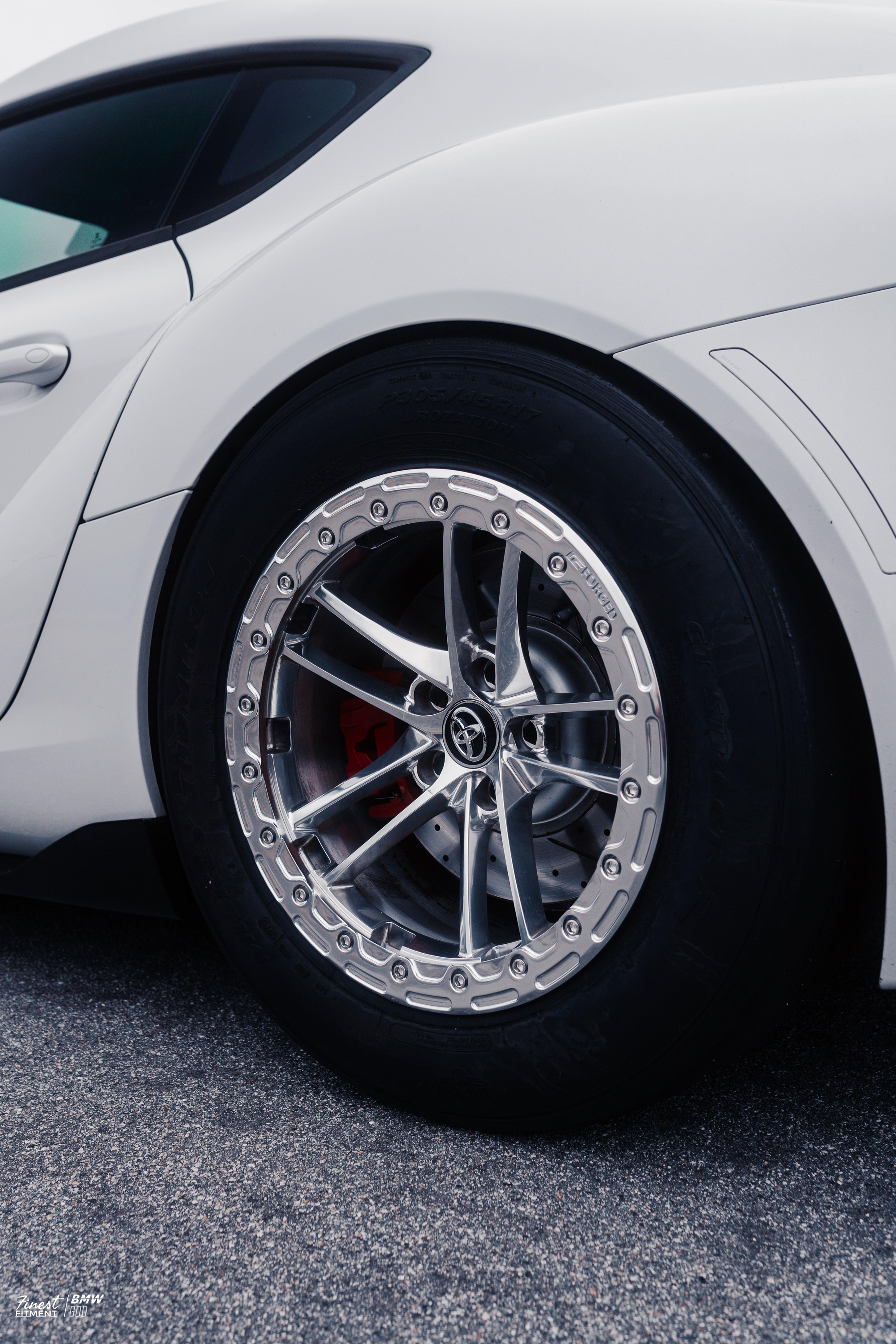 CC Forged OEM+ Beadlock Wheels Drag Pack - A90/A91 Supra
