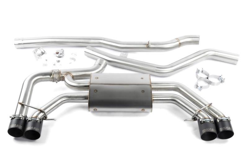Dinan 18-25 BMW X3 M40i/X4 M40i (G01/G02) Valved Catback Exhaust System - Black, photo 1 of 1