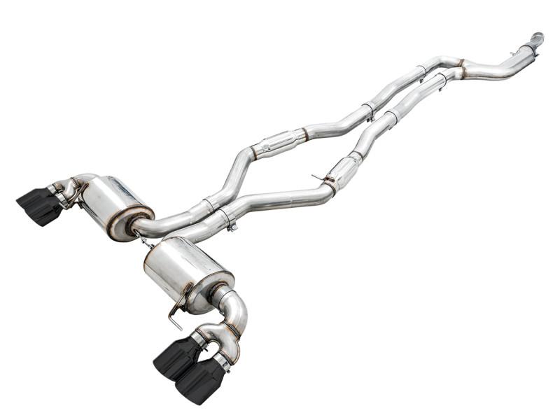 AWE Tuning 2019+ BMW M340i (G20) Resonated Touring Edition Exhaust - Quad, photo 1 of 1