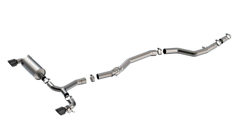 Borla 20-25 Toyota GR Supra ATAK Cat-Back Exhaust System w/ Black Chrome Tips, photo 1 of 1
