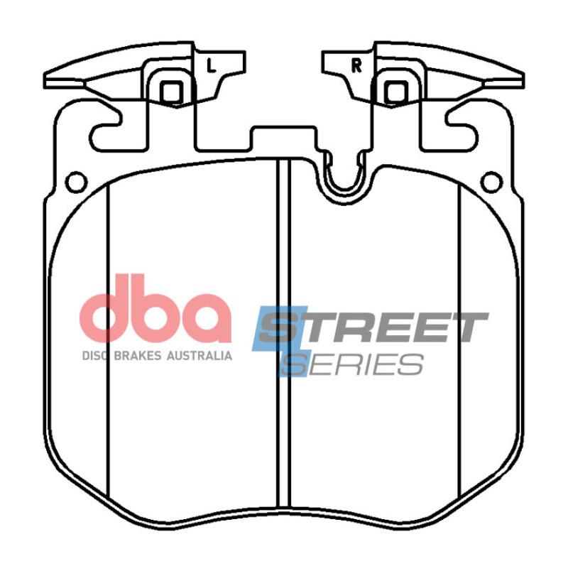 DBA 2018+ BMW X3 Street Series Front Brake Pads, photo 1 of 1