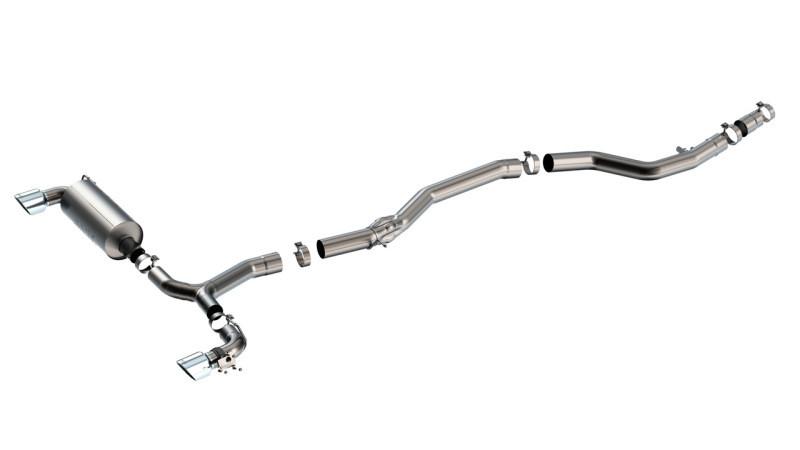 Borla 20-25 Toyota GR Supra ATAK Cat-Back Exhaust System w/ Chrome Tips, photo 1 of 1