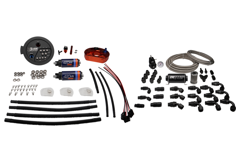 DeatschWerks A90/91 Supra/G8X BMW M3/M4 Fuel Pump Module w/ Dual DW420 Pumps, photo 1 of 1