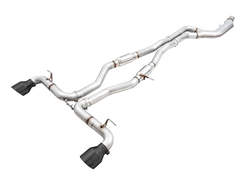 AWE Tuning 2020 Toyota Supra A90 Resonated Track Edition Exhaust - 5in Diamond, photo 1 of 1