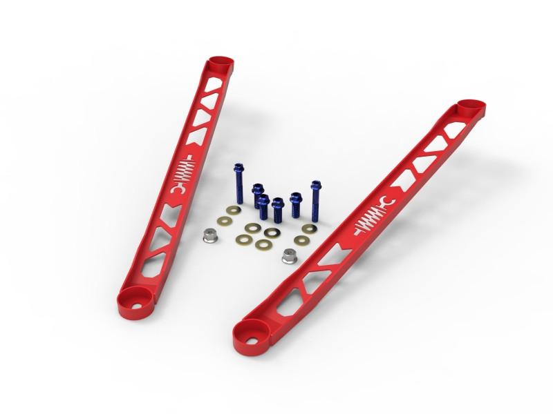 aFe CONTROL 304 Stainless Steel Front Suspension Strut Brace Red - Toyota GR, photo 1 of 1