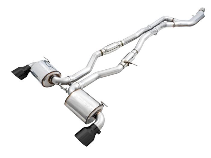 AWE Touring Edition Resonated Exhaust - A90 Supra, photo 1 of 3