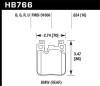 Hawk BMW DTC-60 Race Rear Brake Pads, photo 1 of 1