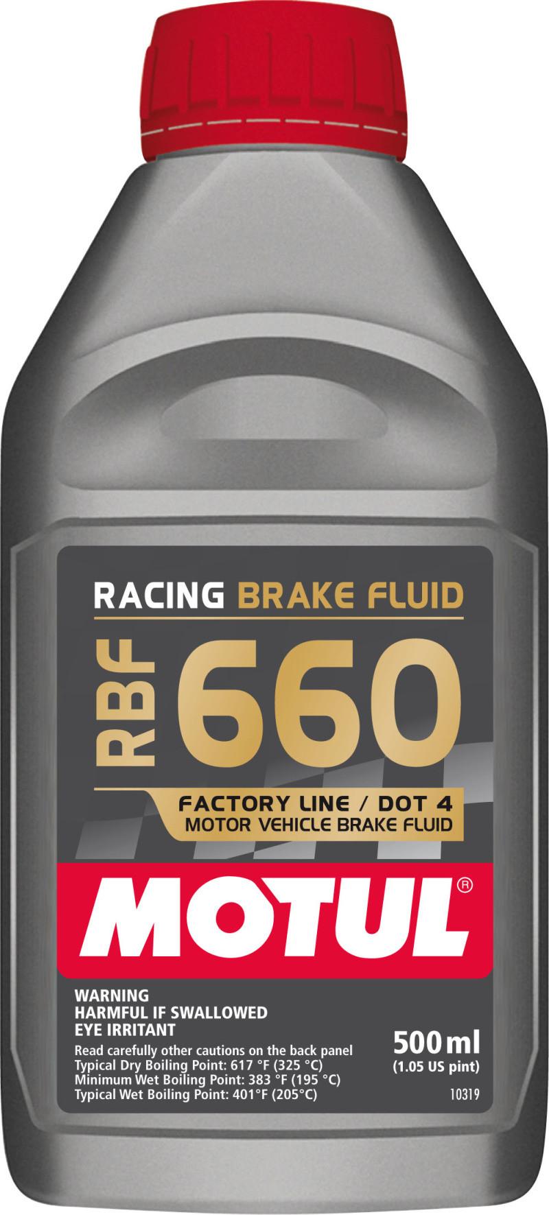 Motul RBF 660 Factory Line DOT 4 Racing Brake Fluid 500ml, photo 1 of 2